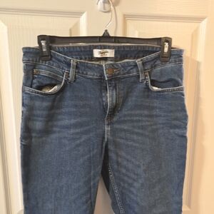 Wrangler Straight Leg Blue Jeans